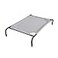 Coolaroo Original Elevated Dog Bed Breathable OffTheGround Pet Bed with Cooling Fabric Joint Relief MoistureResistant Fabric 100 Recyclable Easy Clean Grey Large