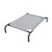 Coolaroo Original Elevated Dog Bed Breathable OffTheGround Pet Bed with Cooling Fabric Joint Relief MoistureResistant Fabric 100 Recyclable Easy Clean Grey Large