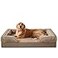 INVENHO Orthopedic Dog Beds Large Sized XL Washable Dog Sofa with EggCrate Foam Waterproof Lining and NonSkid Bottom