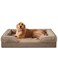 INVENHO Orthopedic Dog Beds Large Sized XL Washable Dog Sofa with EggCrate Foam Waterproof Lining and NonSkid Bottom