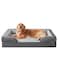 INVENHO Orthopedic Dog Beds Large Sized XL Washable Dog Sofa with EggCrate Foam Waterproof Lining and NonSkid Bottom