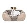 INVENHO Medium Dog Bed for Large Small Dogs Rectangle Washable Orthopedic Soft Calming Durable Pet Cuddler with AntiSlip Bottom M 25x21x8
