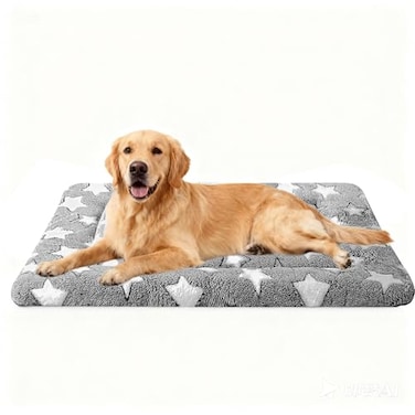 pobopobo Dog Bed Mat Reversible Crate Pads for SmallMediumLarge Dogs Cats Sleeping Portable Soft Dog Beds Crate Pad Machine Washable Mat Bed Kennel Mat Cat Bed