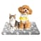 pobopobo Dog Bed Mat Soft Comfortable Dog Kennel Pad for Crate Durable Crate Bed Mat for Dogs Cats Ideal for Crate Kennel and Home Use