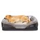 JOYELF XLarge Memory Foam Dog Bed Orthopedic Dog Bed Sofa with Removable Washable Cover and Squeaker Toy as Gift