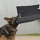 MABOZOO Indestructible Dog Bed Chew Proof Crate Pad Machine Washable Quilted Mat for Aggressive Chewers Durable for Medium Dogs Black Kennel Pad 22x35 in