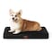 Bedsure Large Dog Bed for Crate Comfy Flat Pet Beds with Removable Washable Cover Orthopedic Egg Crate Foam Crate Mat Suitable for Pet Up to 50 lbs