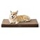 Bedsure Large Dog Bed for Crate Comfy Flat Pet Beds with Removable Washable Cover Orthopedic Egg Crate Foam Crate Mat Suitable for Pet Up to 50 lbs