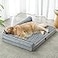 BFPETHOME Orthopedic Dog Beds for Large DogsWaterproof Sofa Dog Bed with Removable Washable Cover Big Pet Bed with Waterproof Lining and Nonskid BottomPet Bed for Large Dogs