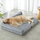 BFPETHOME Orthopedic Dog Beds for Large DogsWaterproof Sofa Dog Bed with Removable Washable Cover Big Pet Bed with Waterproof Lining and Nonskid BottomPet Bed for Large Dogs