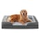 FURTIME Orthopedic Dog Beds Large Sized Dog XL Washable Dog Sofa Bed for Large Dogs Comfy Supportive EggCrate Foam Pet Couch Bed with Removable Cover Waterproof Lining and Nonskid Bottom