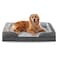 FURTIME Orthopedic Dog Beds Large Sized Dog XL Washable Dog Sofa Bed for Large Dogs Comfy Supportive EggCrate Foam Pet Couch Bed with Removable Cover Waterproof Lining and Nonskid Bottom