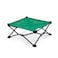 Coolaroo OnTheGo Elevated Dog Bed Foldable PopUp Travel Dog Bed with Breathable MoistureResistant Fabric Carry Bag Included Lightweight Portable Emerald Green Standard