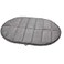 Ruffwear Highlands Dog Pad Portable Dog Bed for Outdoor Use Cloudburst Gray Large