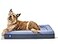 Casper Dog Bed Plush Memory Foam Small Blue