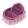 WYSBAOSHU Cute Princess Pet Bed with Removable Mat Dogs Cats Sofa S Purple