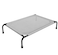 Simple Trending Raised Dog Bed for Large Dogs Waterproof XL Dog Cot Outdoor Cooling Elevated Pet Bed Load 200lb 4775 x 305 Grey