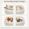 DEBANG HOME Dog Bed for Extra Small Dogs BreedsCat BedPuppy Kennel Bed with PillowWashable Deluxe Plush Dog Crate BedsComfy Durable Rectangular Pet Sleeping Bed NonSlip BottomGrey 19X16