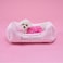 Juicy Couture Crown Bling Pink Pet Bed for Dogs and Cats Medium 28 x 18 x 10