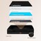 EHEYCIGA Orthopedic Dog Bed for Medium Dogs Waterproof Memory Foam Medium Dog Beds with Sides NonSlip Bottom and EggCrate Foam Pet Couch Bed with Washable Removable Cover Black