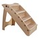 PETMAKER Pet Stairs Home and Vehicle Foldable Nonslip Dog Steps with 4Step Design For Puppies Kittens and Other Small Pets by Tan