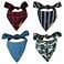 RemyRoo RemyRoo Small Dog Bandanas 4 Pack Timeless Set Premium Durable Adjustable Polyester Fabric Patented Shape Boy Dog Bandanas Pack of Bandanas for Dogs