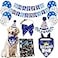 duludulu Dog Birthday Bandanas Paw Balloons Banner Outfit Hat for Dog Birthday Decorations