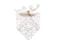 EechicSpace Princess Dog Wedding Bandana White Lace Scarf for Small Medium to Extra Large Dogs