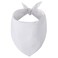 Gofshy Blank Dog Bandanas Large1PCS DIY Solid White Triangle Scarf Premium Cotton Handkerchief or Bib Personalized Design BirthdayParty Fun Idea Gift for XLargeLarge Pets