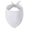 Gofshy Blank Dog Bandanas Large1PCS DIY Solid White Triangle Scarf Premium Cotton Handkerchief or Bib Personalized Design BirthdayParty Fun Idea Gift for XLargeLarge Pets