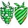 Realeaf St Patricks Day Dog Bandanas 2 Pack Triangle Reversible Pet Scarf for Boys and Girls Premium Durable Fabric Holiday Bandana for Large and Extra Large Dogs XLarge