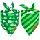 Realeaf St Patricks Day Dog Bandanas 2 Pack Triangle Reversible Pet Scarf for Boys and Girls Premium Durable Fabric Holiday Bandana for Large and Extra Large Dogs XLarge