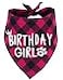 PICKUPIK Birthday Girl Dog Bandana
