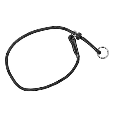 DINGO GEAR WWW.DINGOGEAR.COM 1977 Dingo Gear Choke Collar for Dog Training Handmade of Cord with A Limiter Waterproof Black S04059 L