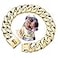 txprodogchains 32MM Thick Cuban Link Collar Strong Metal Gold Dog Collar with Buckle for Large Dogs