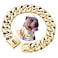txprodogchains 32MM Thick Cuban Link Metal Dog Collar with Buckle Solid Stainless Steel Gold for Large Dogs