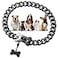 W/W Lifetime Black Chain Dog Collar 15mm Cuban Link With Secure Snap Buckle Metal Collar for Small Pitbull 15MM 10