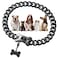 W/W Lifetime Black Chain Dog Collar 15mm Cuban Link With Secure Snap Buckle Metal Collar for Small Pitbull 15MM 10