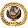 W/W Lifetime Gold Chain Dog Collar 16MM Cuban Link With Secure Snap Buckle Metal Collar for Small Pitbull 18K 18