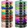 QDYU 20 PCS Puppy Collars for LitterPuppy Collars for Small PuppiesNylon Breakaway ID Collar Whelping Litter CollarsS