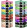 QDYU 20 PCS Puppy Collars for LitterPuppy Collars for Small PuppiesNylon Breakaway ID Collar Whelping Litter CollarsS