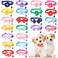 Saintrygo 22 Pack Dog Bow Tie Collar Adjustable Bowtie Flower Neck Tie for Medium Small Dog Cat PuppyCute