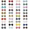Segarty Bow Ties for Dogs Bulk 40pcs Cat Dog Bowties with Adjustable Collar for Medium Small Dogs Grooming Shop Accessory Gift