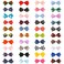 Segarty Bow Ties for Dogs Bulk 40pcs Cat Dog Bowties with Adjustable Collar for Medium Small Dogs Grooming Shop Accessory Gift