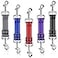 YUEPET Dog Safety Collar Clips 5 Pack Adjustable Prong Collar Backup Clip Reflective Double Ended Backup Clasp Leash Connector for Dog Harness to Collar Safety Clip