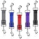 YUEPET Dog Safety Collar Clips 5 Pack Adjustable Prong Collar Backup Clip Reflective Double Ended Backup Clasp Leash Connector for Dog Harness to Collar Safety Clip