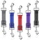YUEPET Dog Safety Collar Clips 5 Pack Adjustable Prong Collar Backup Clip Reflective Double Ended Backup Clasp Leash Connector for Dog Harness to Collar Safety Clip