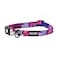 Wolfgang ManBeast Wolfgang Heavy Duty Adjustable Dog Collar with Quick Release Nylon Buckle for Walking Training Daydream Print Small