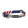 Wolfgang ManBeast Wolfgang Heavy Duty Adjustable Dog Collar with Quick Release Nylon Buckle for Walking Training DigitalDog Print Small