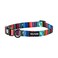 Wolfgang ManBeast Wolfgang Heavy Duty Adjustable Dog Collar with Quick Release Nylon Buckle for Walking Training Quetzal Print Small